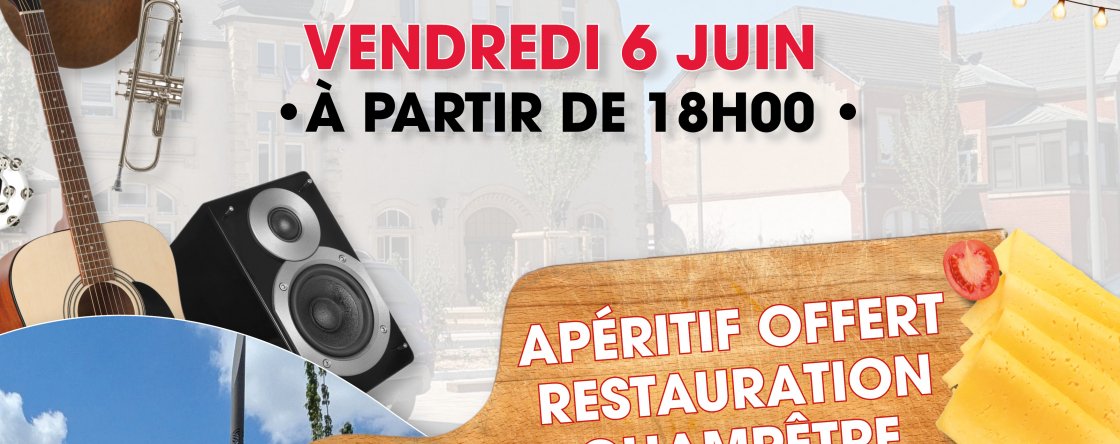 FÊTE POPULAIRE SUR LA PLACE FRÉDÉRIC RAU APRES TRAVAUX