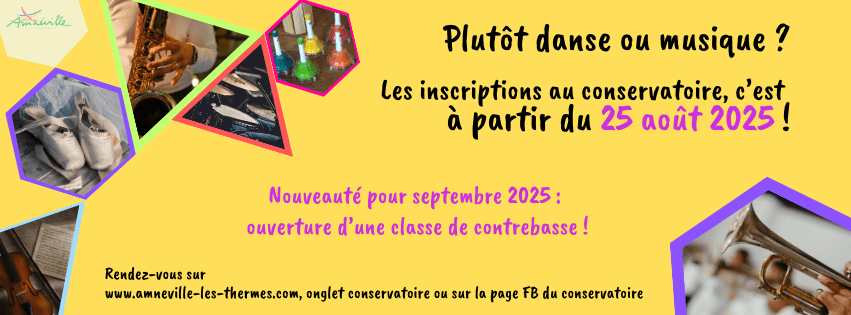 INSCRIPTION AU CONSERVATOIRE