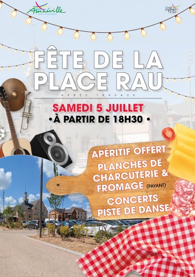 FETE DE LA  PLACE FREDERIC RAU